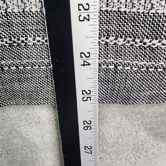 Womens Gray Norton McNaughton Shirt 100% Linen Button Down 3/4 Sleeve Size M - Picture 6 of 7